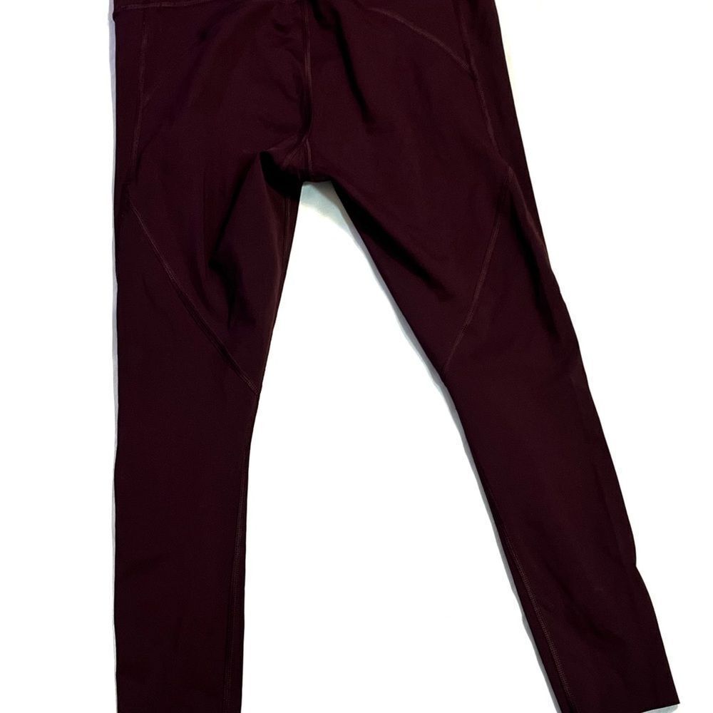 NWOT Athleta Burgundy Challenge Leggings (SP)